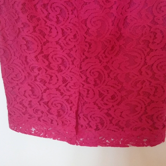 Lace Pencil Skirt - Picture 7 of 7